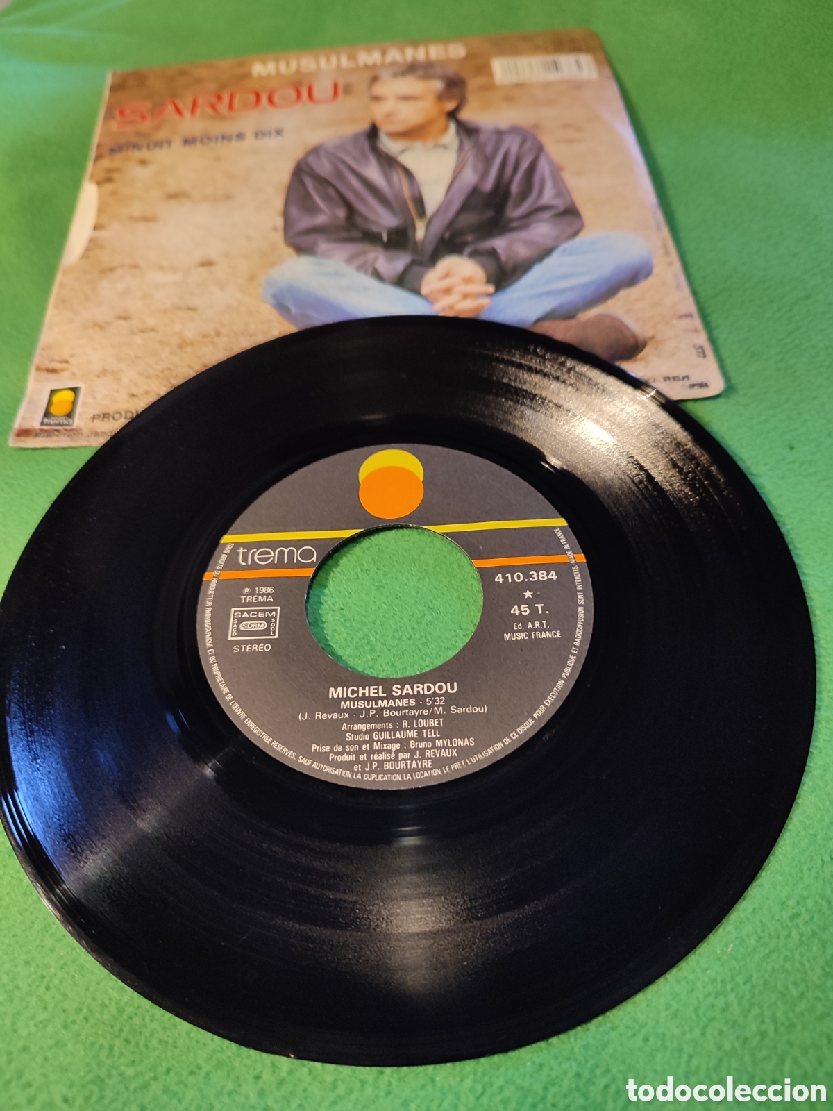 Discos de vinilo: Michel Sardou - Musulmanes - Foto 2