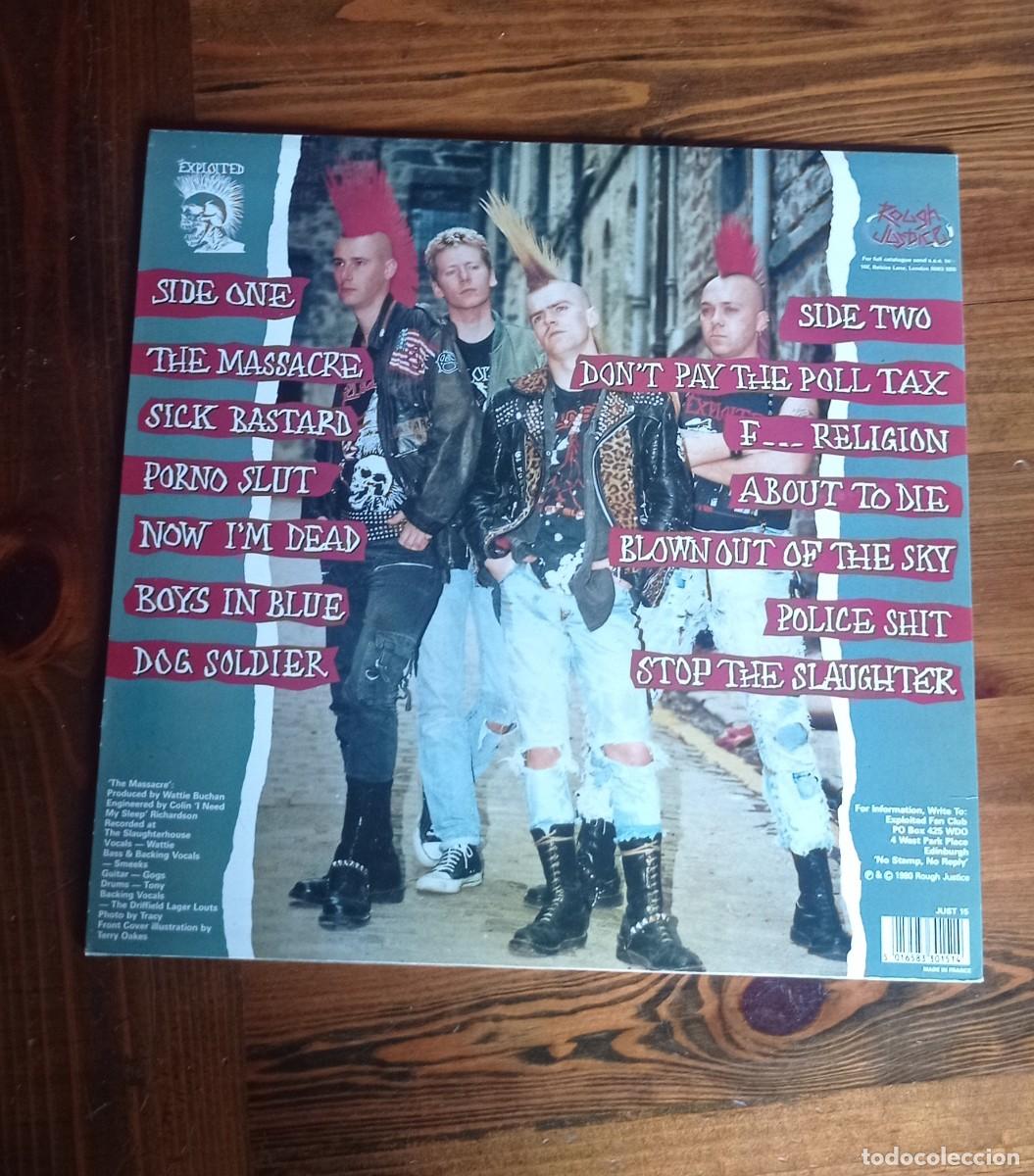 Discos de vinilo: Vinilo the exploited - &rdquo;the massacre&rdquo; - Foto 2