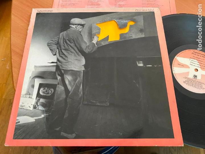 Discos de vinilo: SUPERTRAMP (FREE AS A BIRD) LP 1987 (B-40) - Foto 2