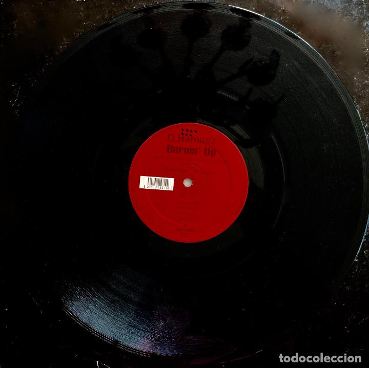 Discos de vinilo: D. RAMIREZ, BURNIN UP. MAXI SINGLE 3 TEMAS - Foto 1