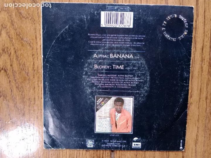 Discos de vinilo: Alpha Blondy - banana + time - Foto 2