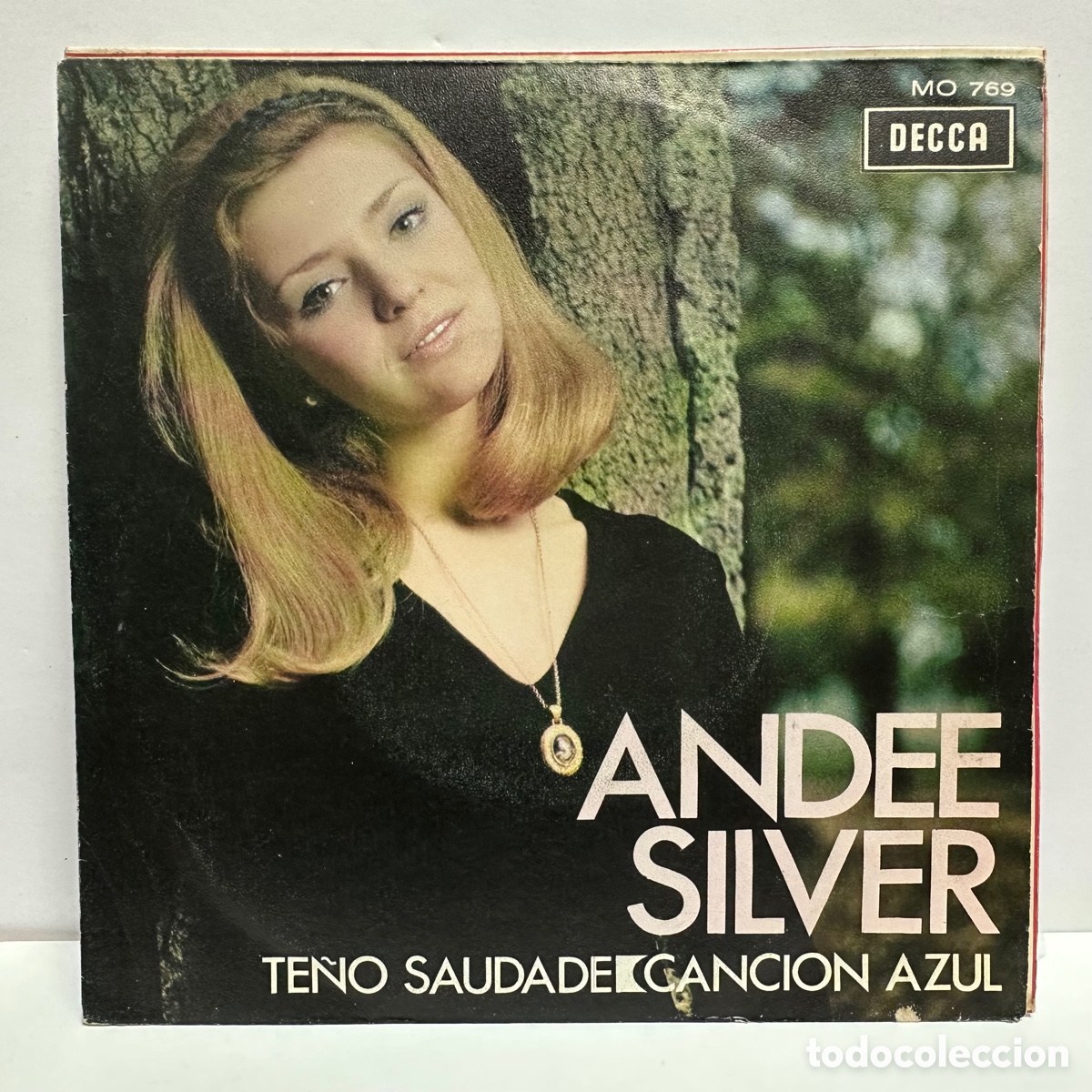 Discos de vinilo: Andee Silver - Te&ntilde;o Saudade / Cancion Azul (7&rdquo;, Single) - Foto 1