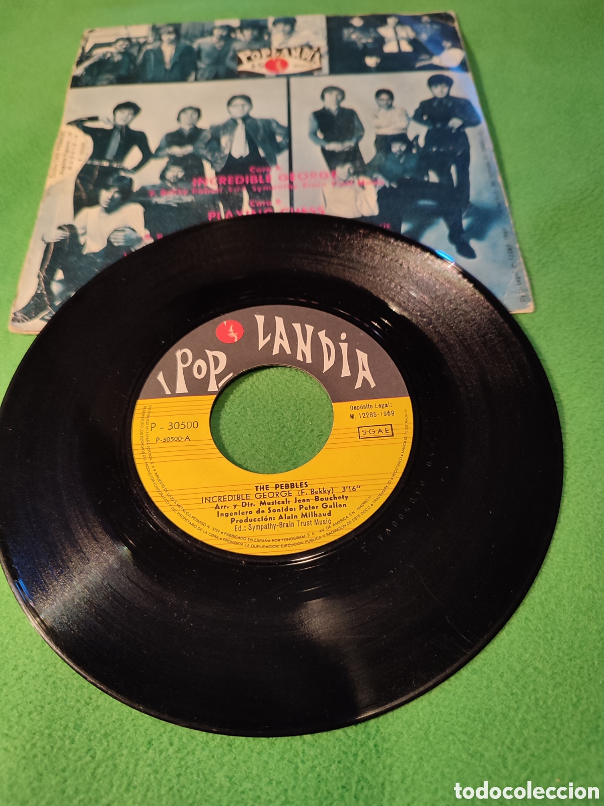 Discos de vinilo: The Pebbles - Incredible George - Foto 2