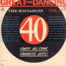 Discos de vinilo: THE SOCIABLES VOL. 1 - GREAT FOR DANCING / LP ABC RF-16849