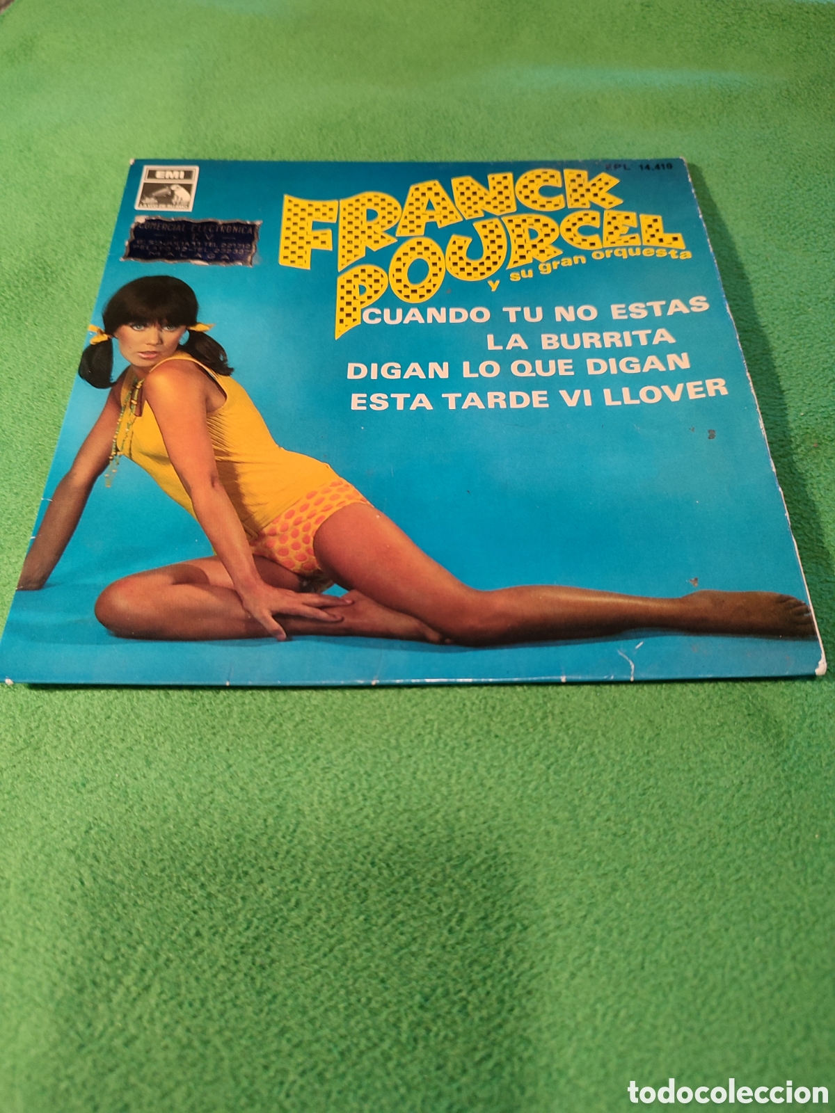 Discos de vinilo: Frank Pourcel - Cuando t&uacute; no est&aacute;s + 3 - Foto 1