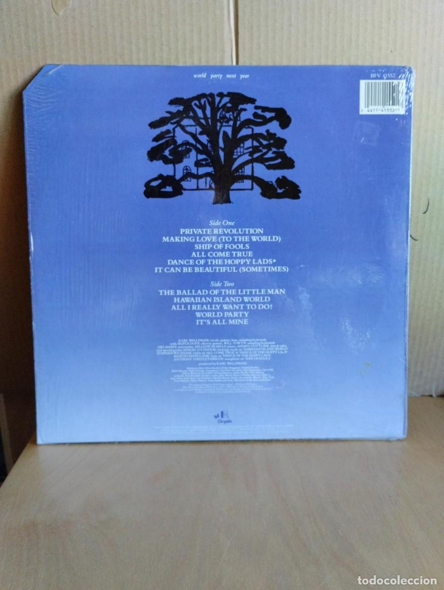 Discos de vinilo: WORLD PARTY ---- PRIVATE REVOLUTION - Foto 2