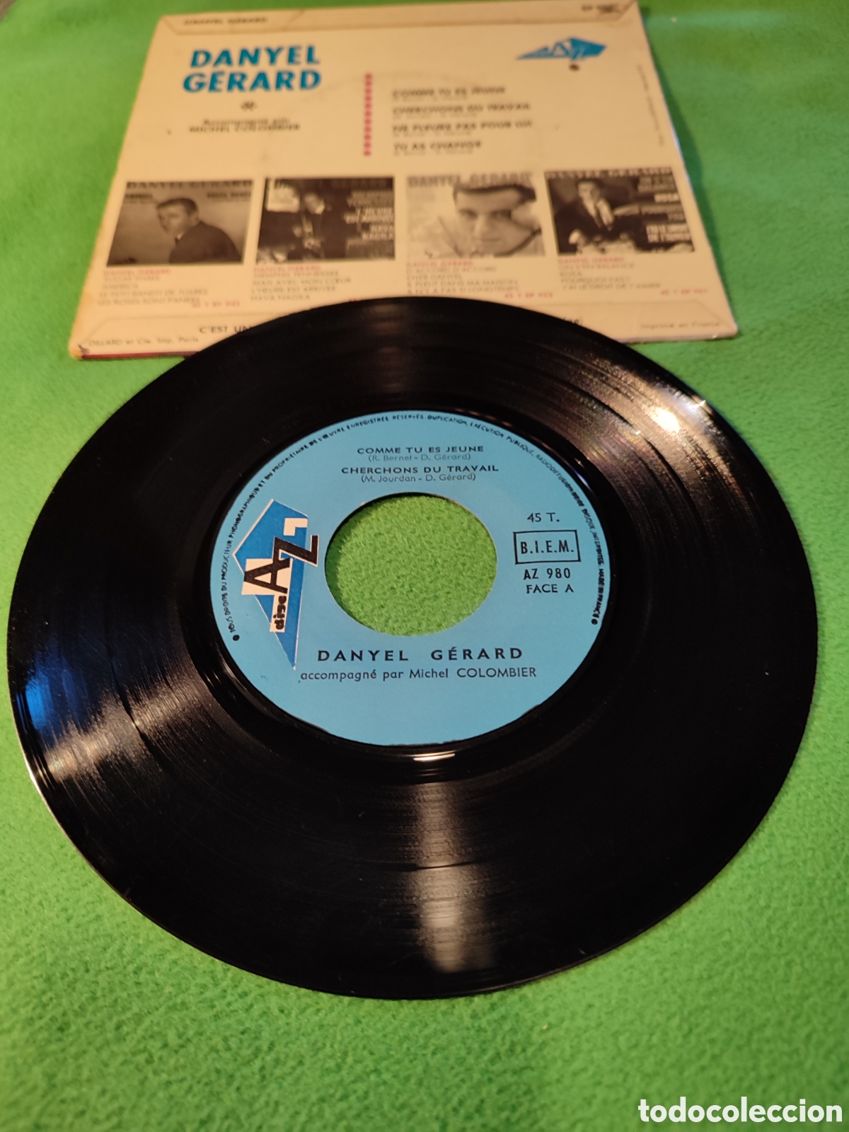 Discos de vinilo: Danyel Gerard - Comme tu es jeune+ 3 - Foto 2