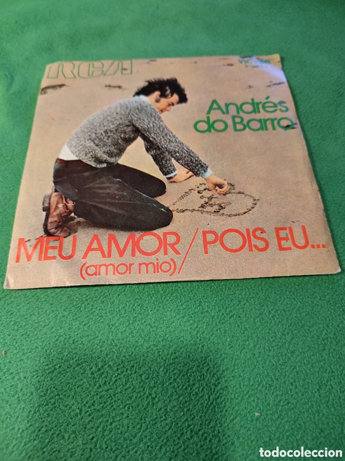 Discos de vinilo: Andr&eacute;s do Barro - Meu amor - Foto 1