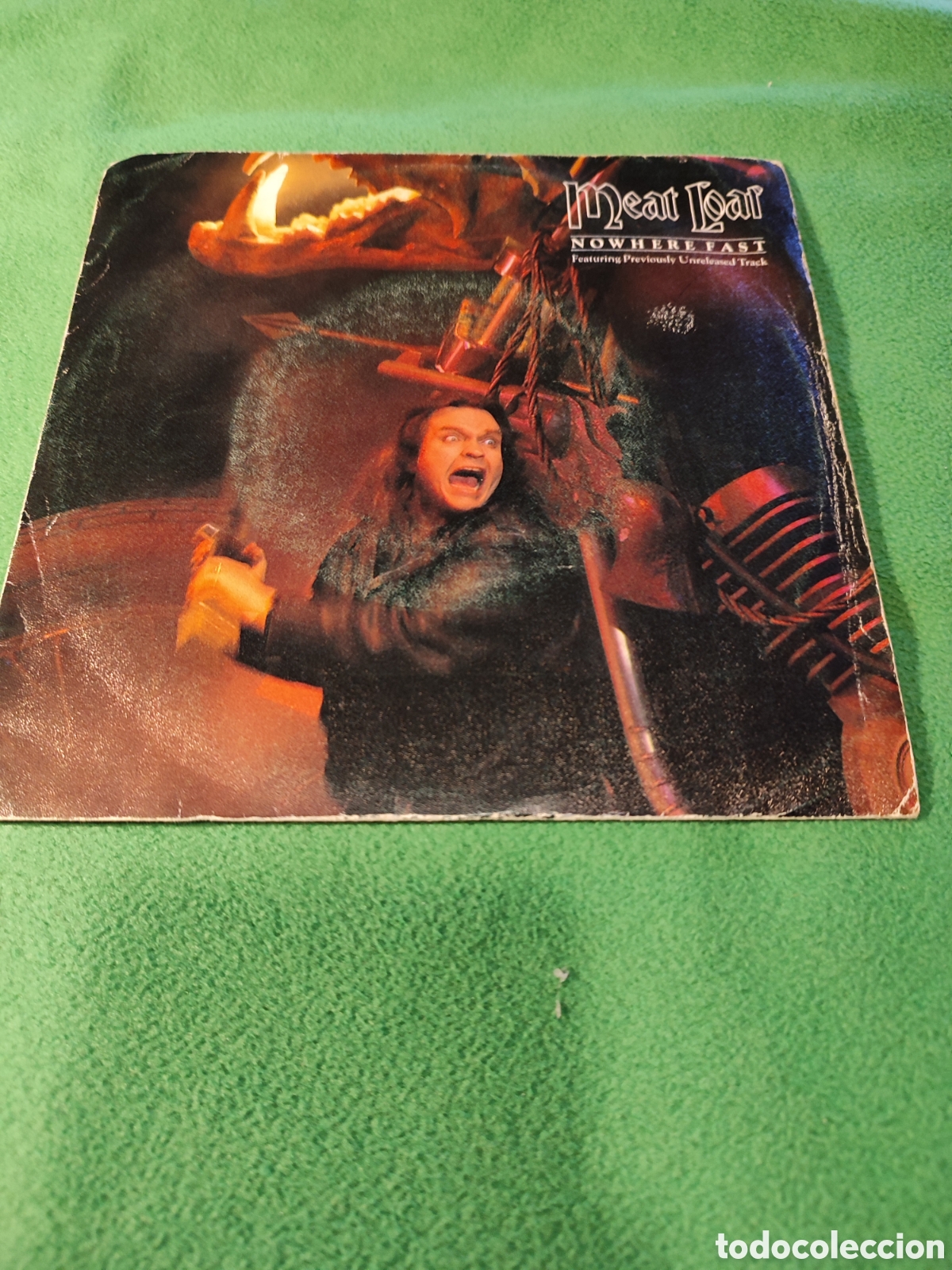 Discos de vinilo: Meat Loaf - Nowhere fast - Foto 1