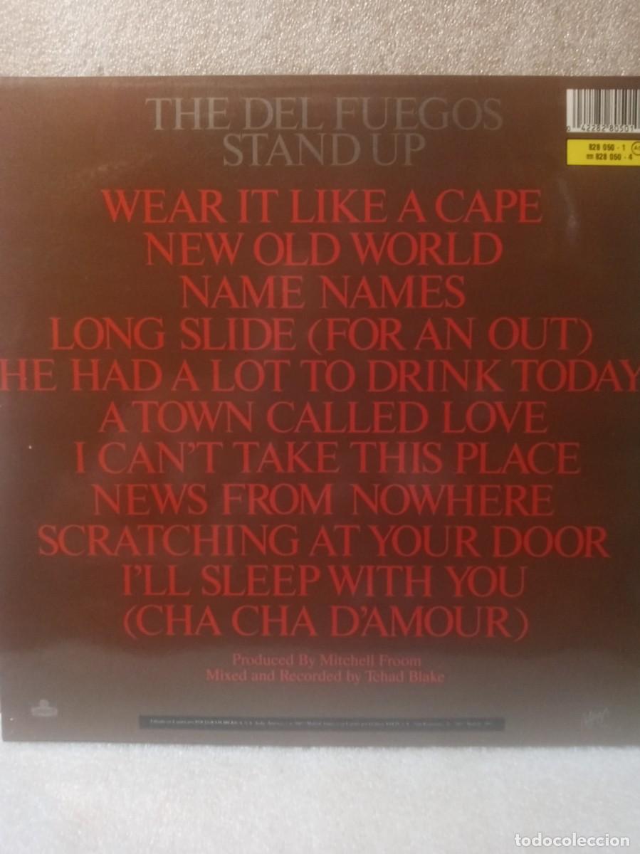 Discos de vinilo: THE DEL FUEGOS - STAND UP. - Foto 3