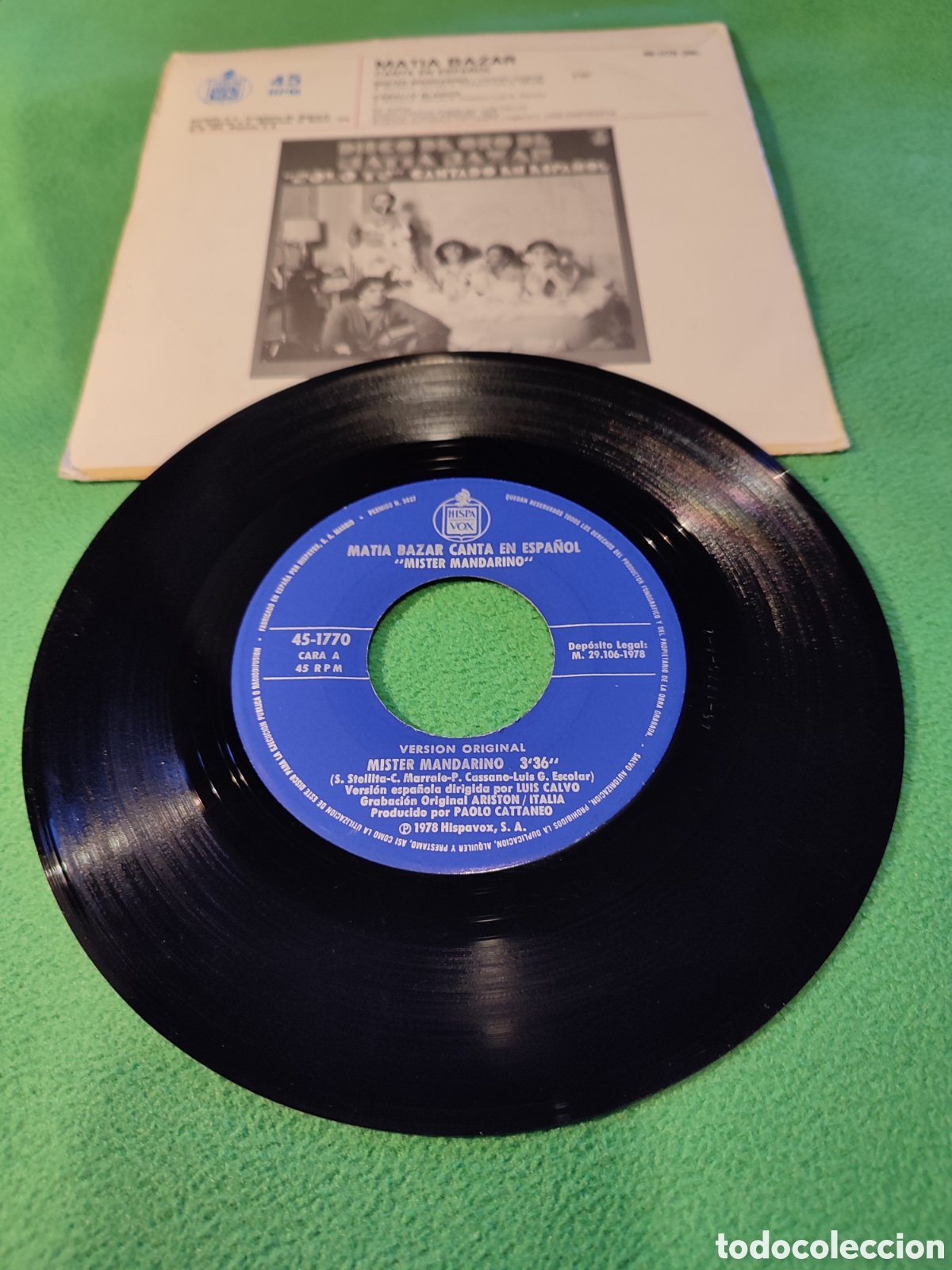 Discos de vinilo: Matia Bazar - Mr Mandarino - Foto 2