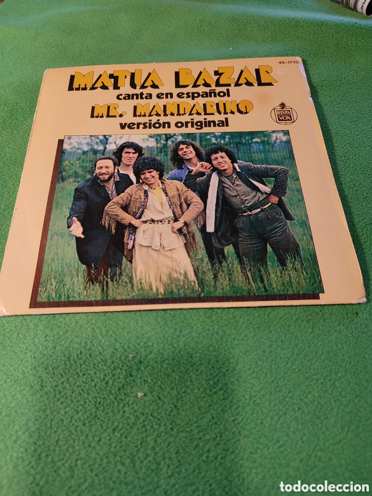 Discos de vinilo: Matia Bazar - Mr Mandarino - Foto 1