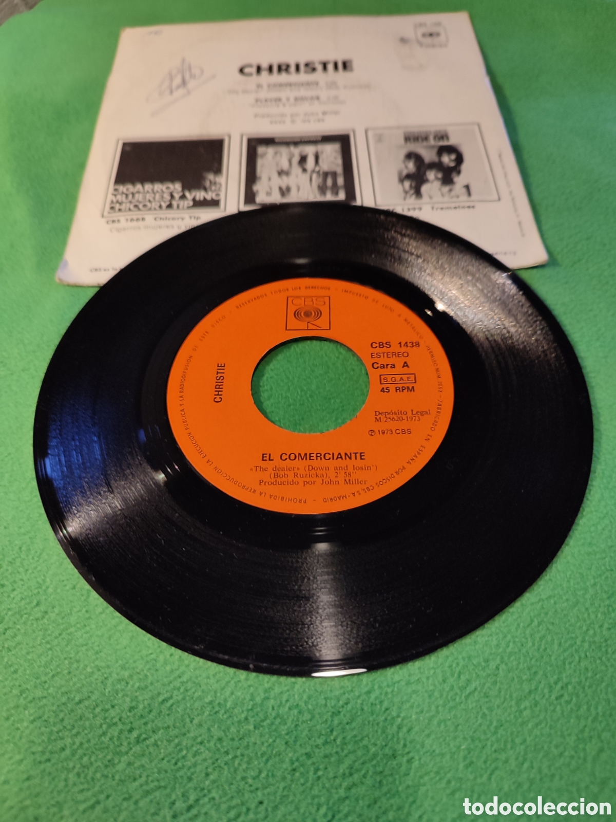 Discos de vinilo: Christie - El comerciante - Foto 2