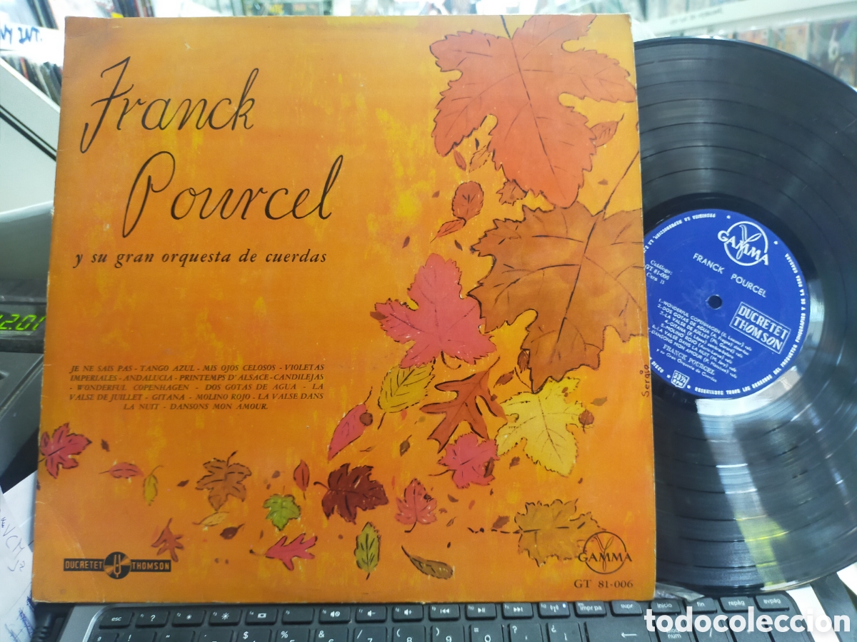 Discos de vinilo: Franck pourcel LP gamma - Foto 1