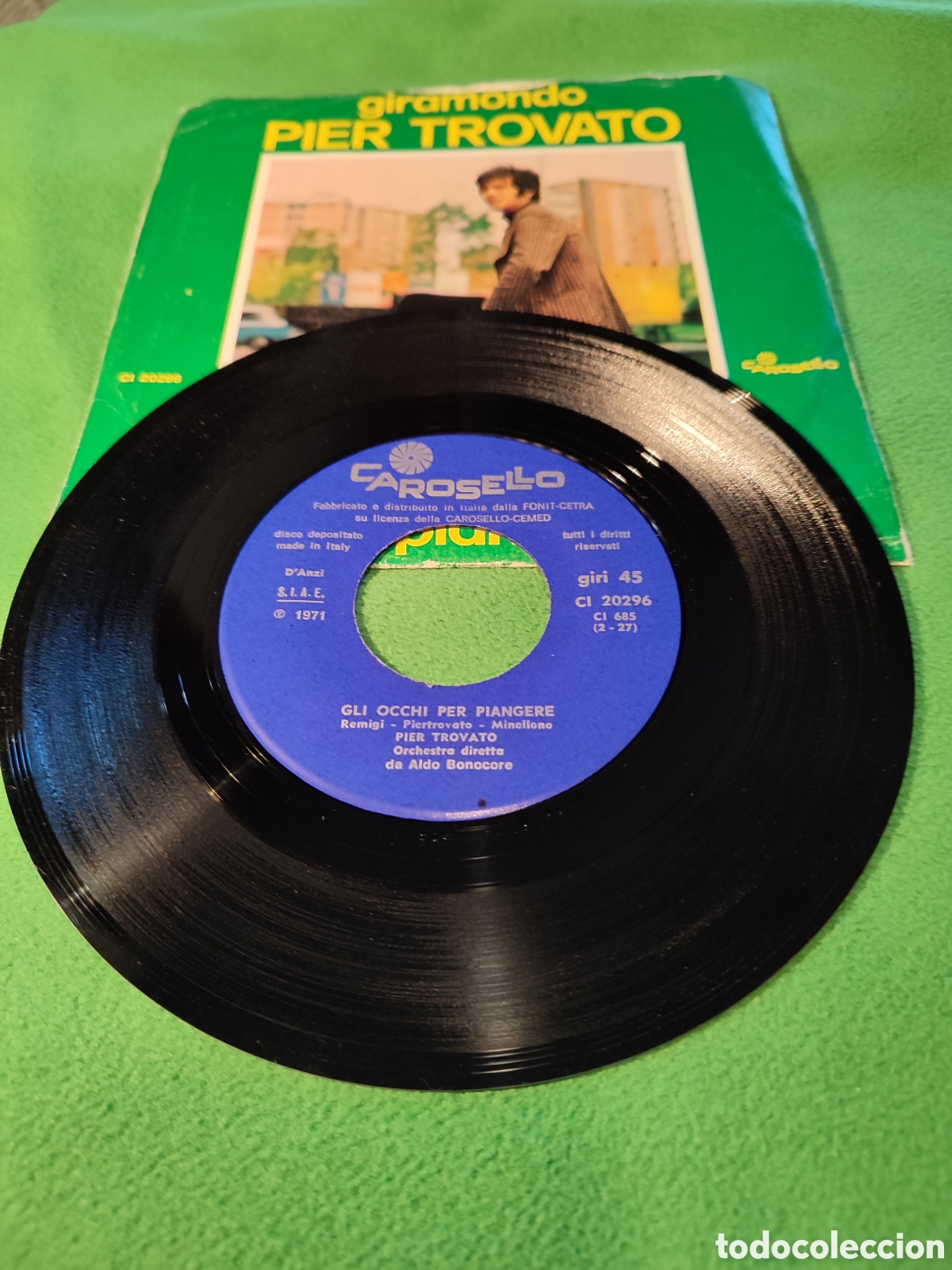 Discos de vinilo: Pier Trovato - Giramondo - Foto 2