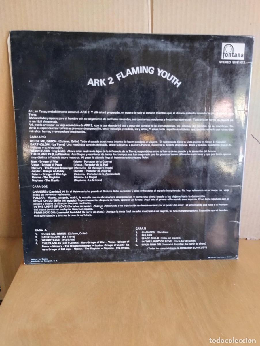 Discos de vinilo: FLAMING YOUTH ---- ARK 2 - Foto 2