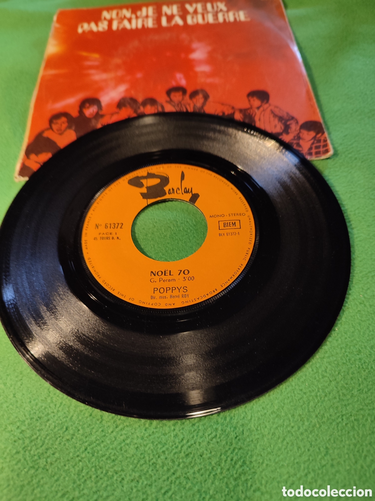 Discos de vinilo: Poppys - Noel 70 single vinilo - Foto 2