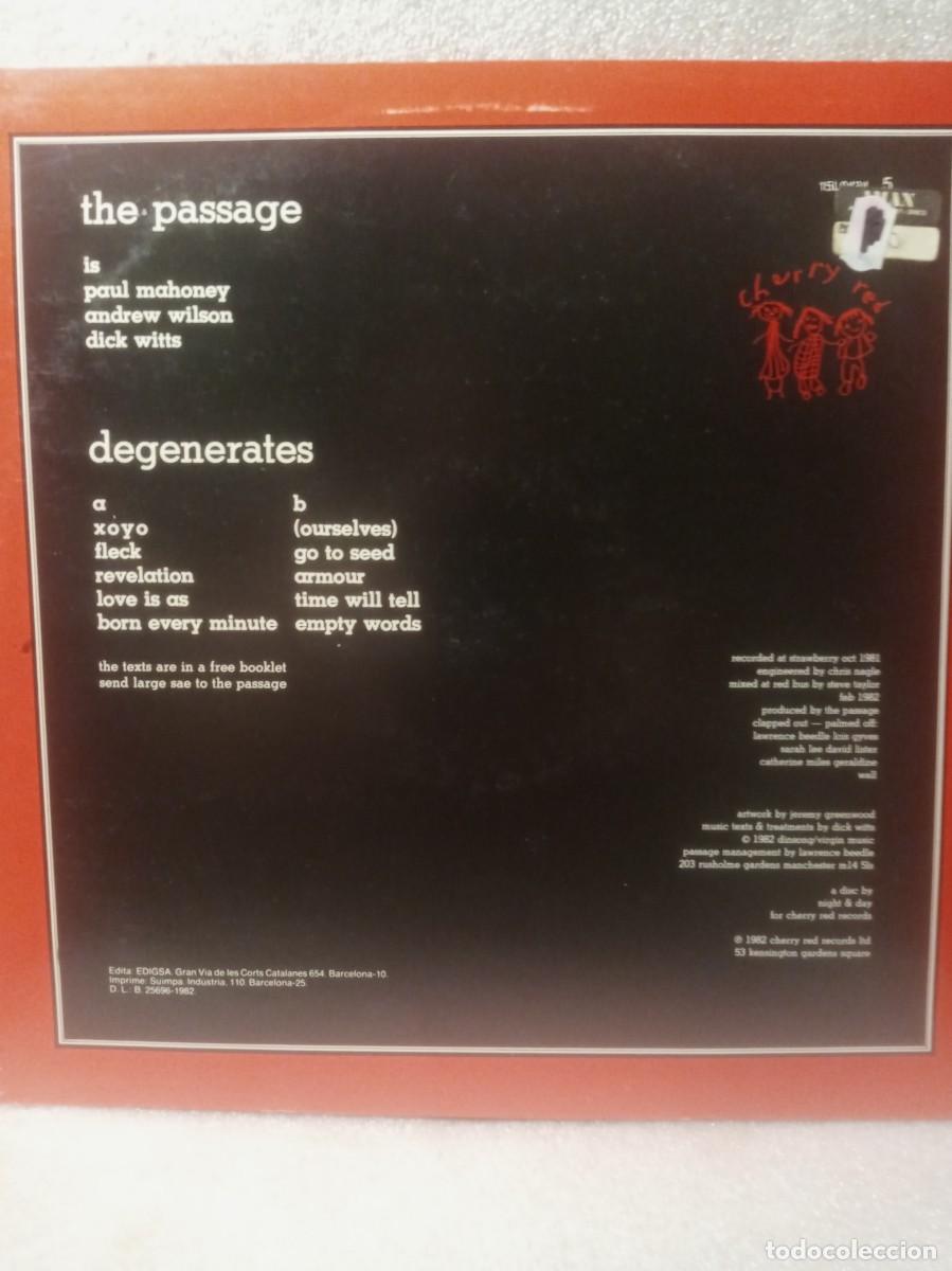 the passage - degenerates. - Compra venta en todocoleccion