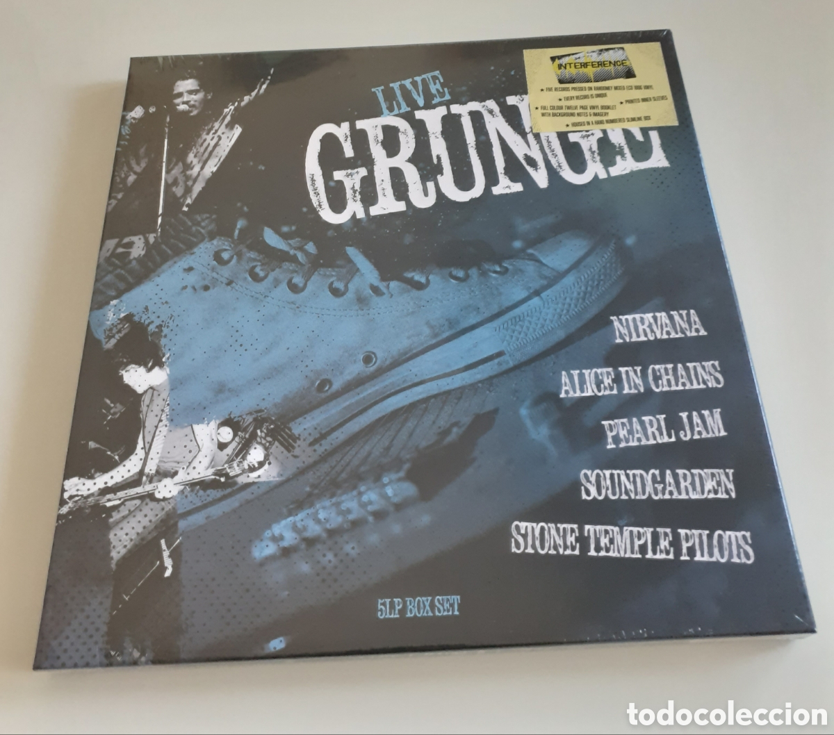 Discos de vinilo: Live grunge, 5LPs: Nirvana, Soundgarden... - Foto 1