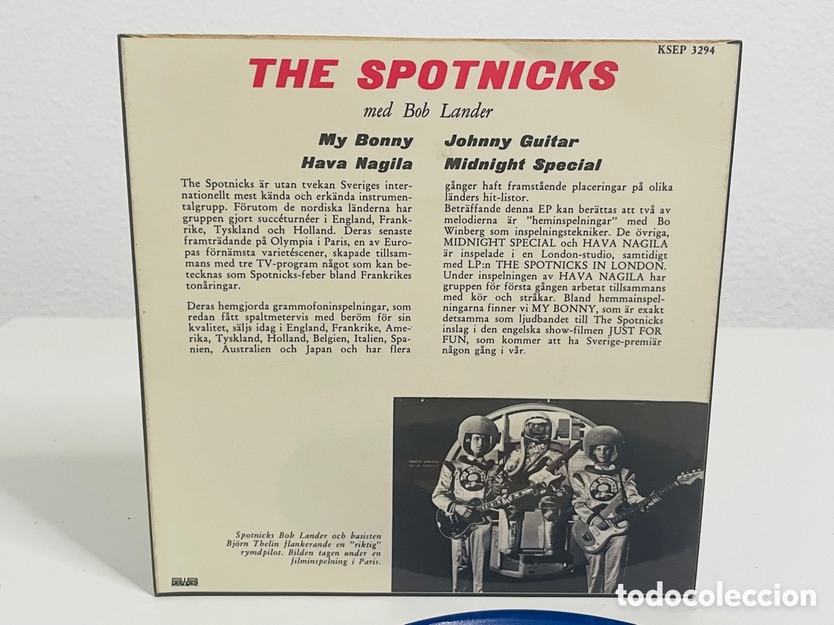 Discos de vinilo: The Spotnicks Blue Vinyl - Foto 5