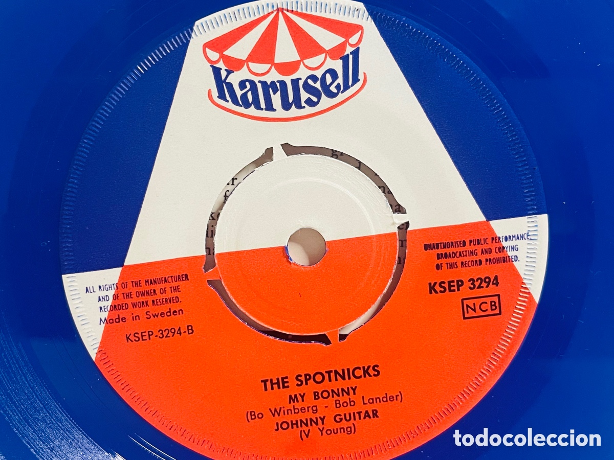 Discos de vinilo: The Spotnicks Blue Vinyl - Foto 7