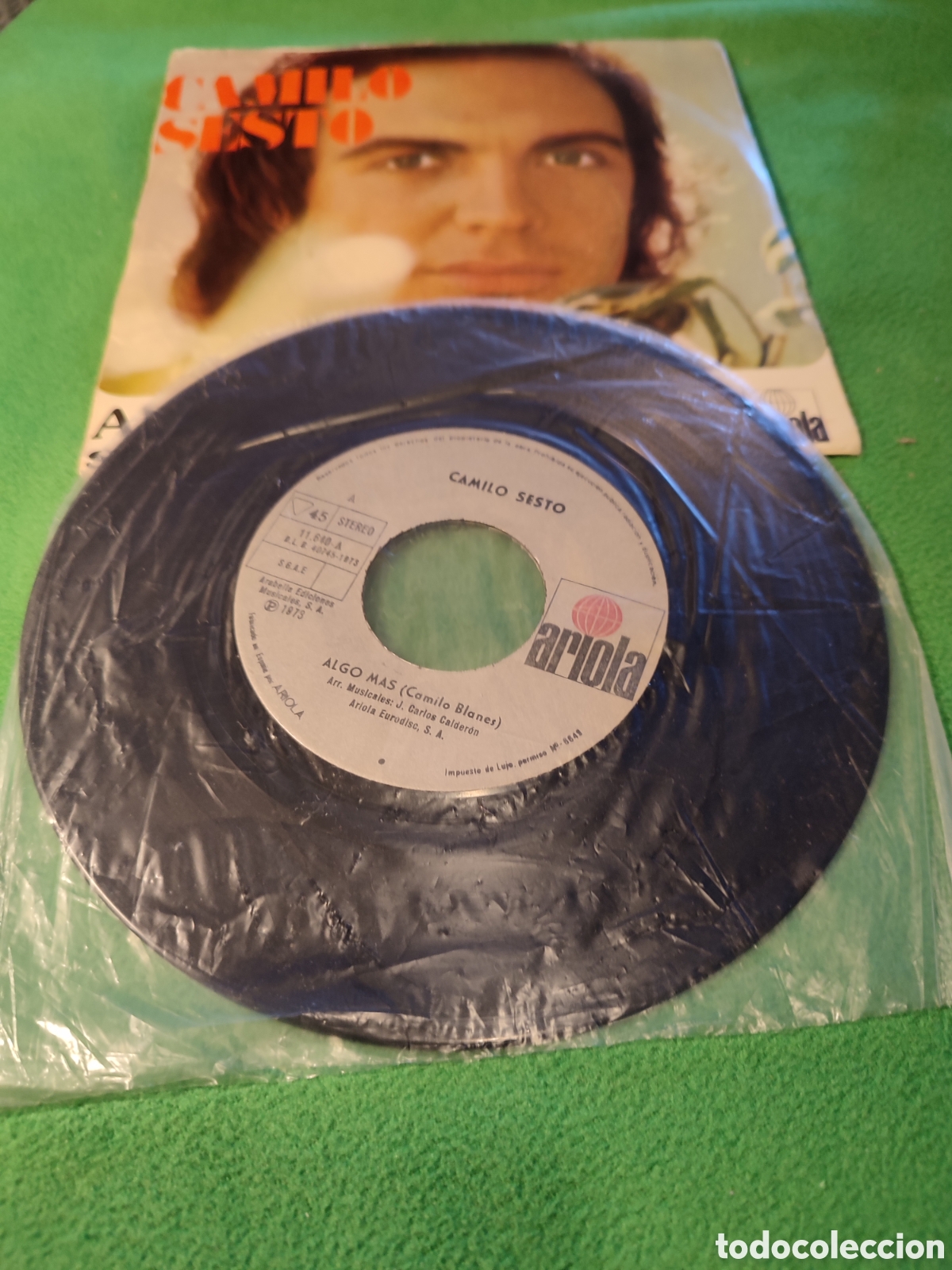 Discos de vinilo: Camilo Sesto - Algo m&aacute;s - Foto 2