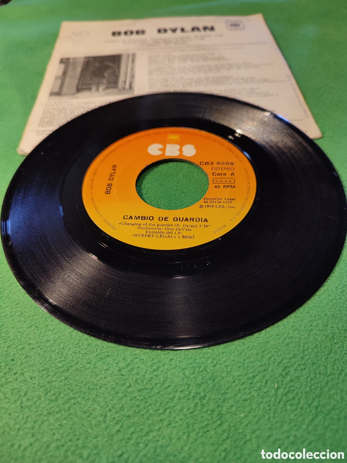 Discos de vinilo: Bob Dylan - Cambio de guardia - Foto 2
