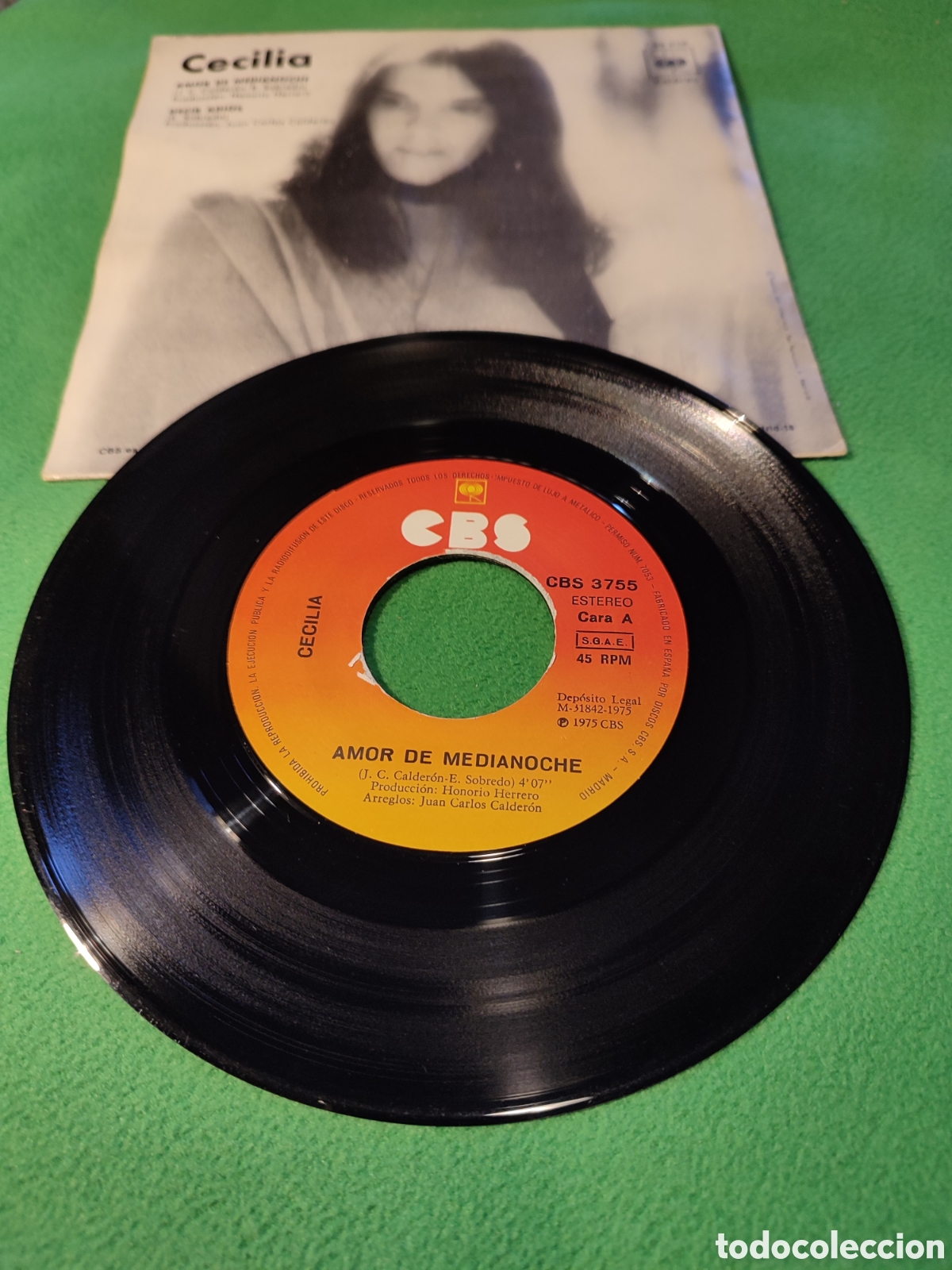 Discos de vinilo: Cecilia - Amor de medianoche - Foto 2