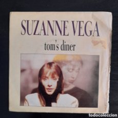 Discos de vinilo: SUZANNE VEGA – TOM'S DINER. VINILO, 7”, SINGLE, 45 RPM 1987 ESPAÑA