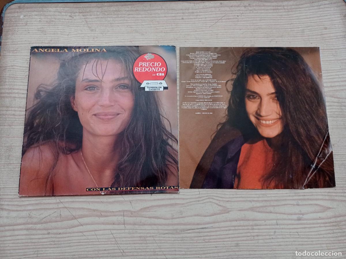 Discos de vinilo: Angela Molina - Con Las Defensas Rotas LP - Foto 1
