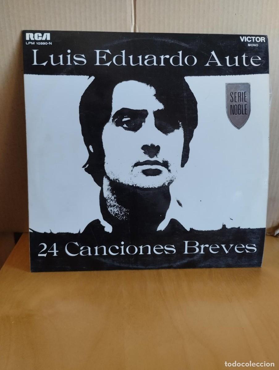 Discos de vinilo: LUIS EDUARDO AUTE ---- 24 CANCIONES BREVES - Foto 1