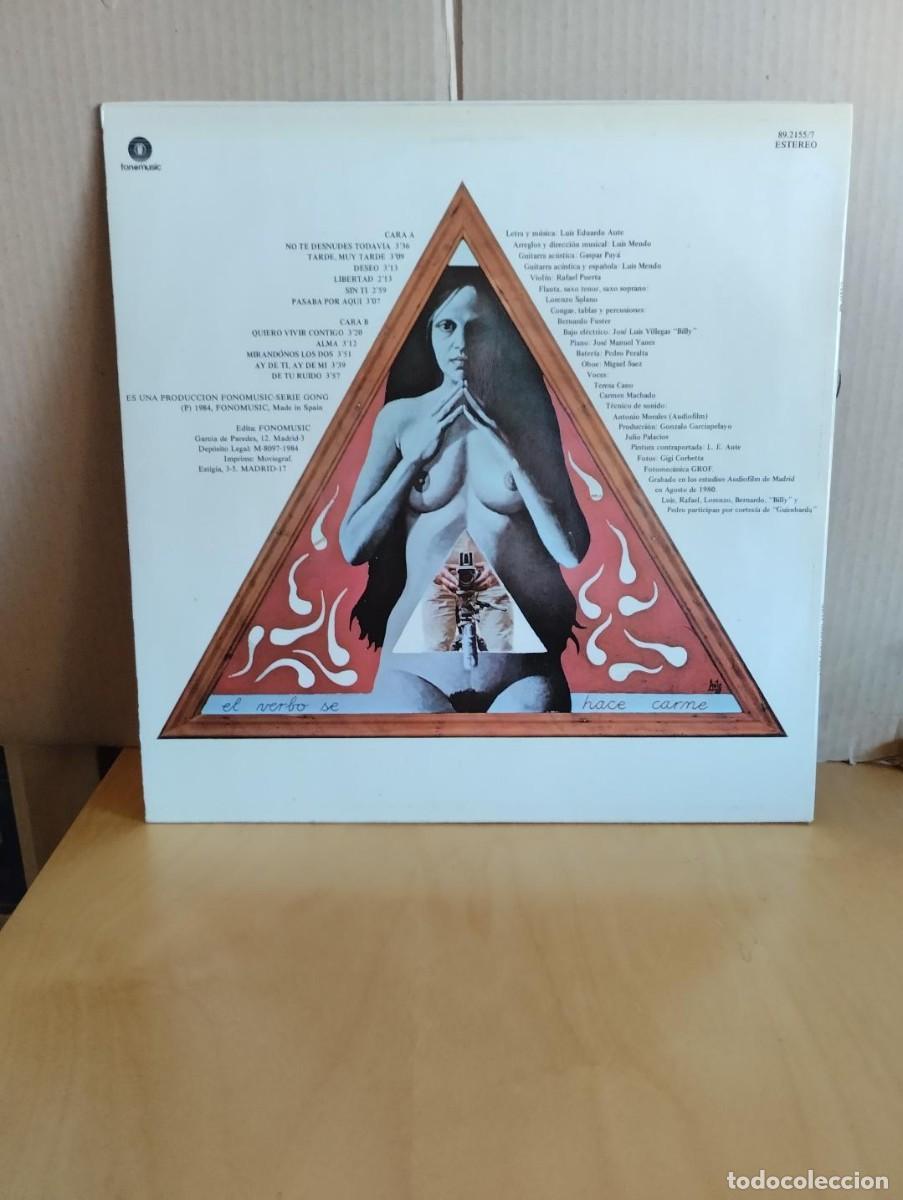 Discos de vinilo: LUIS EDUARDO AUTE ---- ALMA - Foto 2