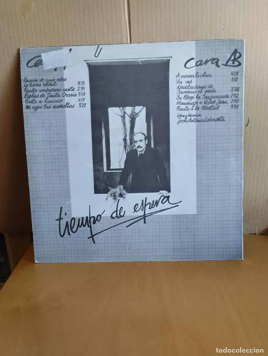 Discos de vinilo: LABORDETA ---- TIEMPO DE ESPERA - Foto 2