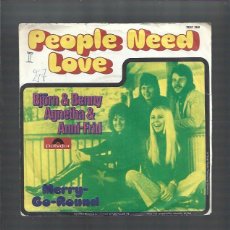 Discos de vinilo: BJORN & BENNY PEOPLE NEED (PRE ABBA)