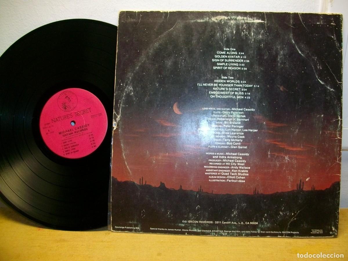 Discos de vinilo: Michael Cassidy &ndash; Natures Secret LP - Foto 2