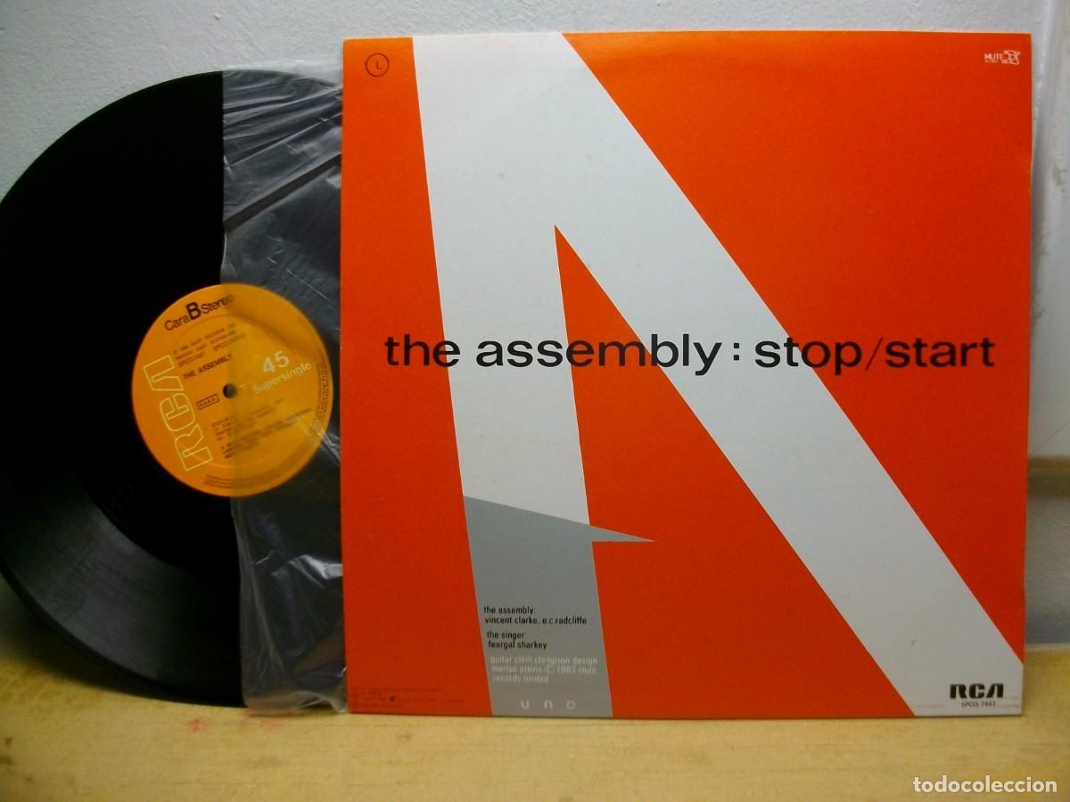 Discos de vinilo: The Assembly &ndash; Never Never = Nunca Nunca MAXI 45 LP - Foto 2