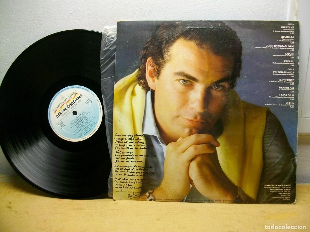 Discos de vinilo: Bert&iacute;n Osborne &ndash; Como Un Vagabundo LP - Foto 2