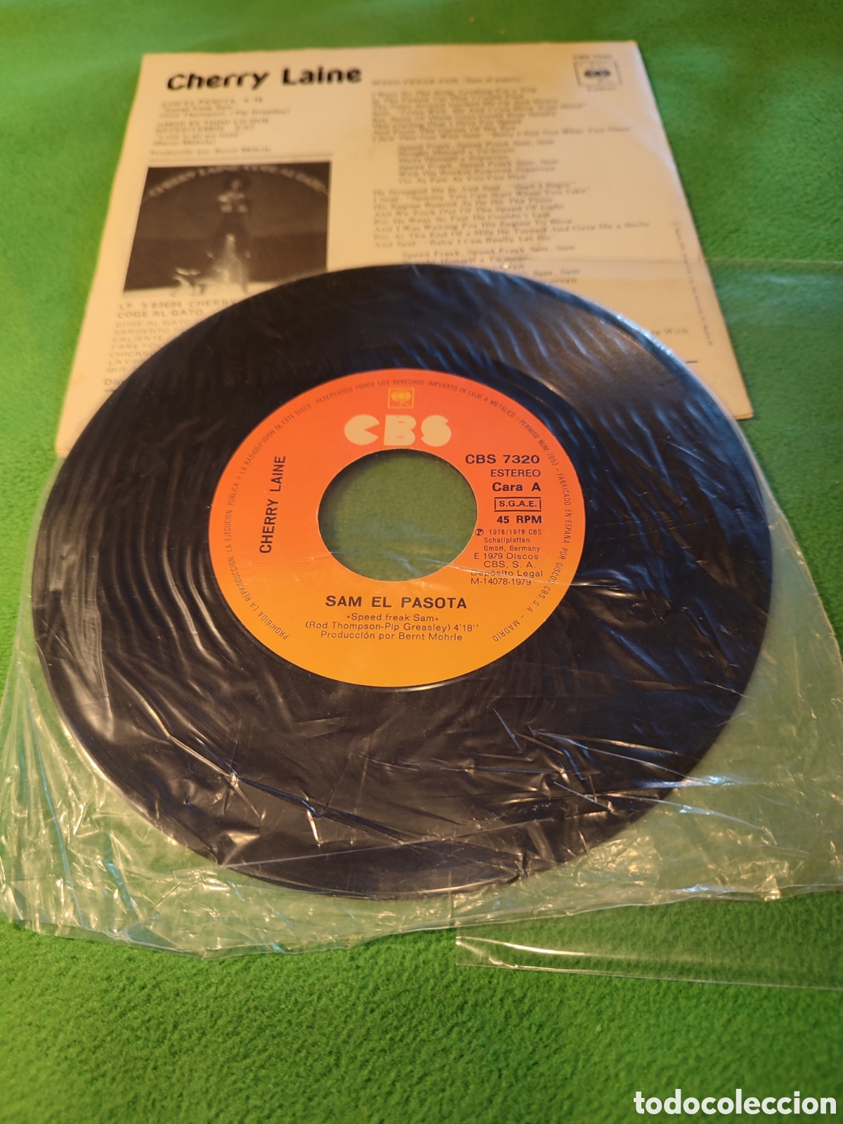 Discos de vinilo: Cherry Laine - Sam el pasota - Foto 2