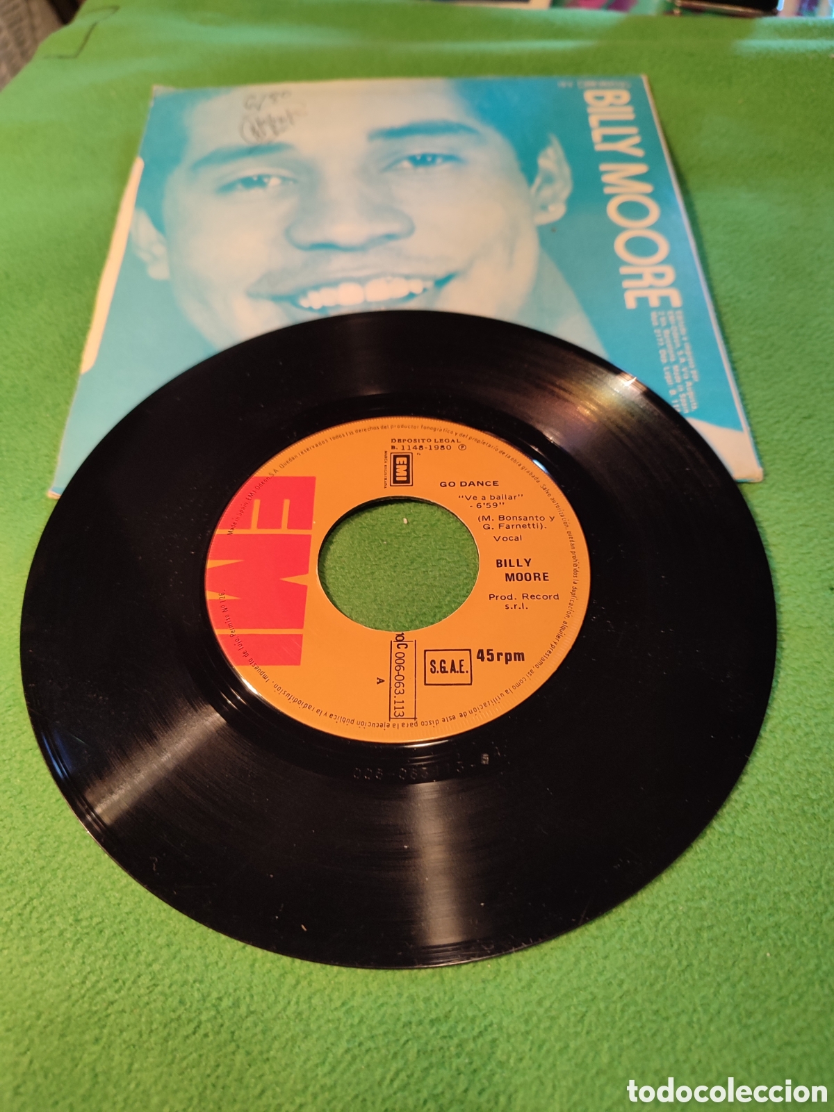 Discos de vinilo: Billy Moore - Ven a bailar - Foto 2