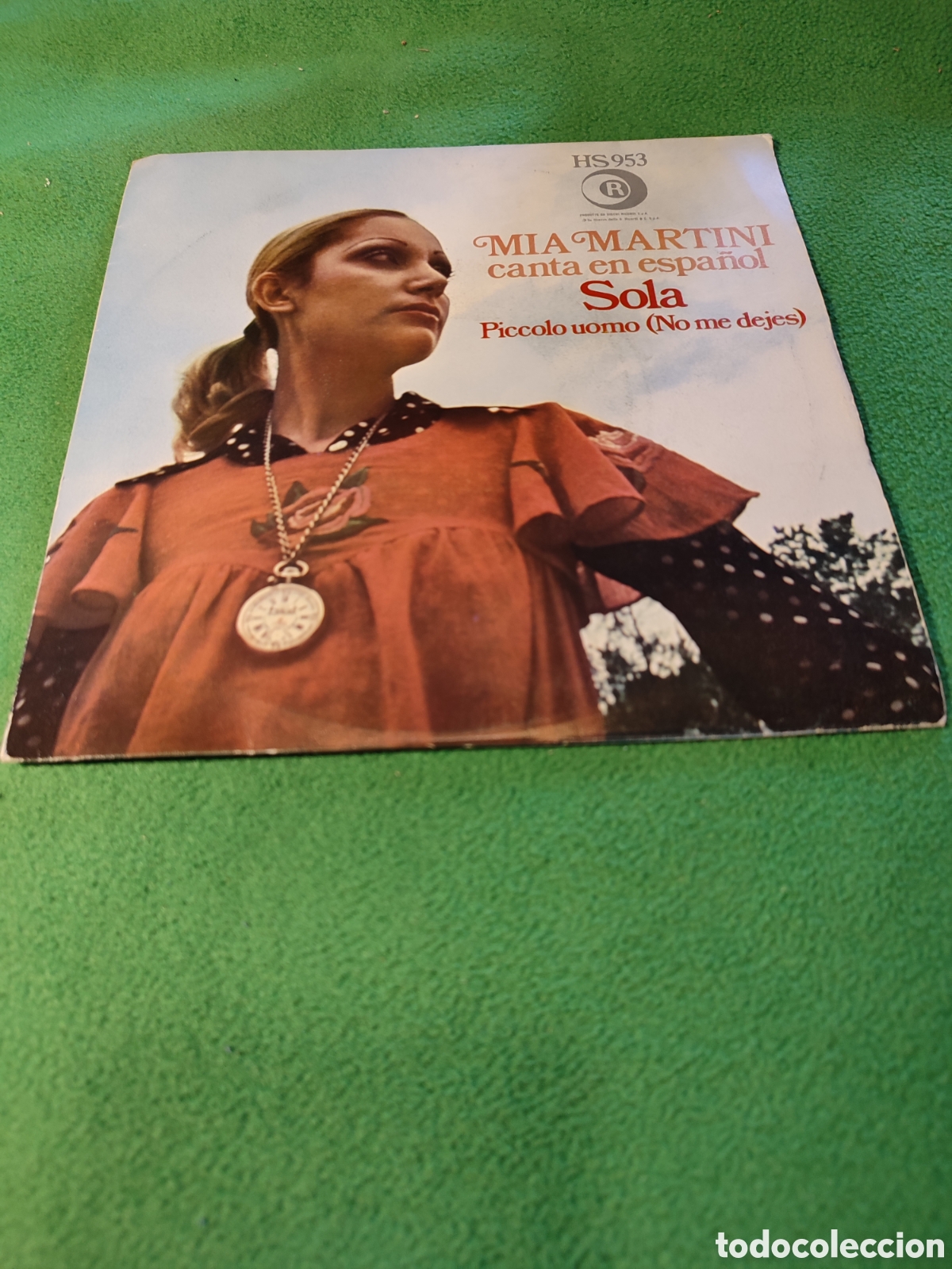 Discos de vinilo: Mia Martini - Sola Vinilo Single - Foto 1