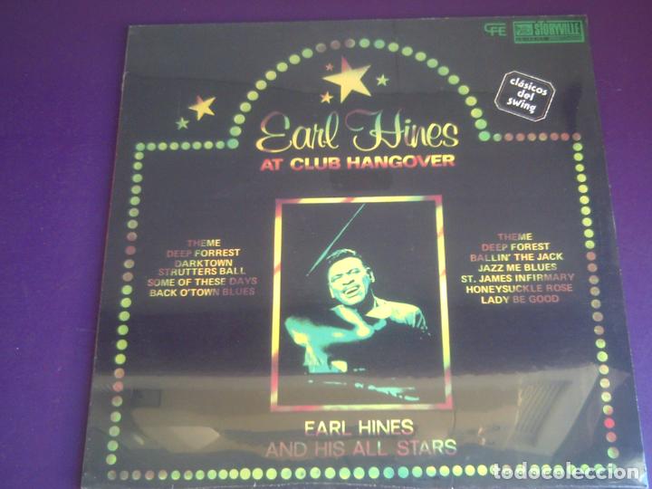 Vinyl-Schallplatten: Earl Hines And His All-Stars At Club Hangover - LP MPS 1984 PRECINTADO - JAZZ, BIG BAND