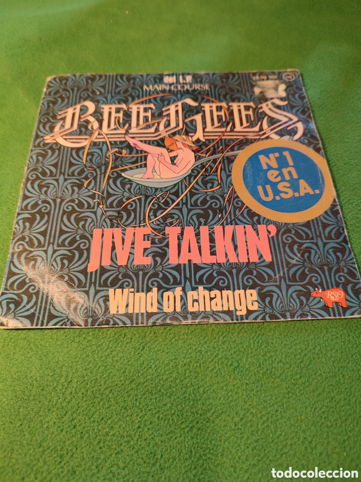 Discos de vinilo: The Bee Gees - Jive Talkin - Foto 1