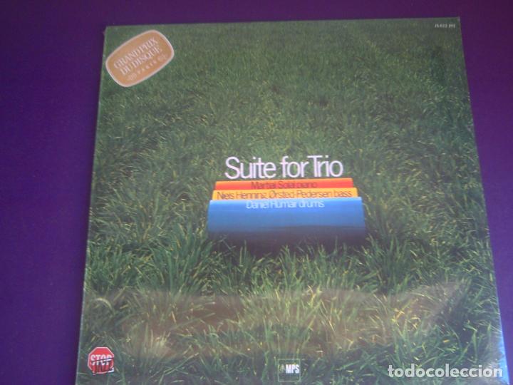 Vinyl-Schallplatten: Martial Solal, Niels-Henning, Pedersen, Humair &lrm;&ndash; Suite For Trio - LP MPS 1981 PRECINTADO - jazz