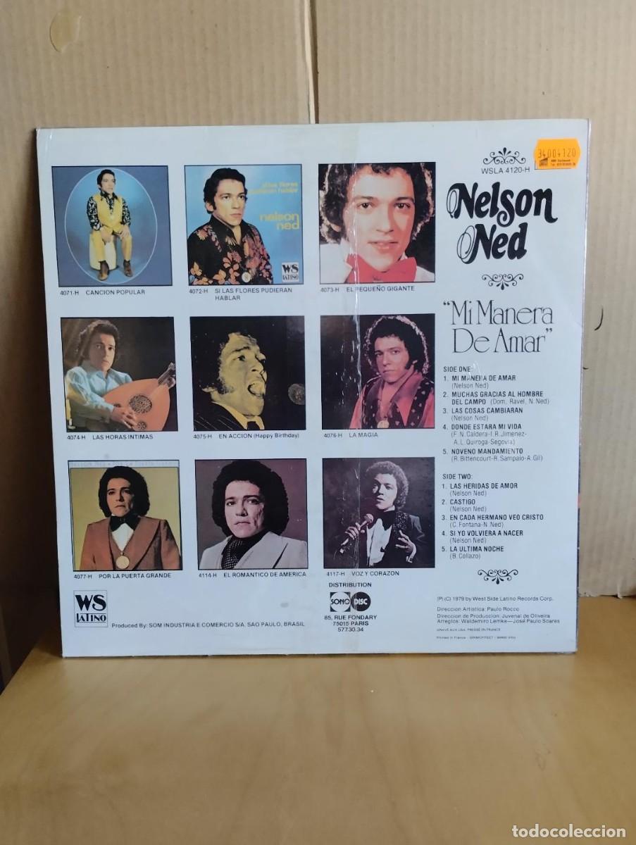 Discos de vinilo: NELSON NED ---- MI MANERA DE AMAR - Foto 2