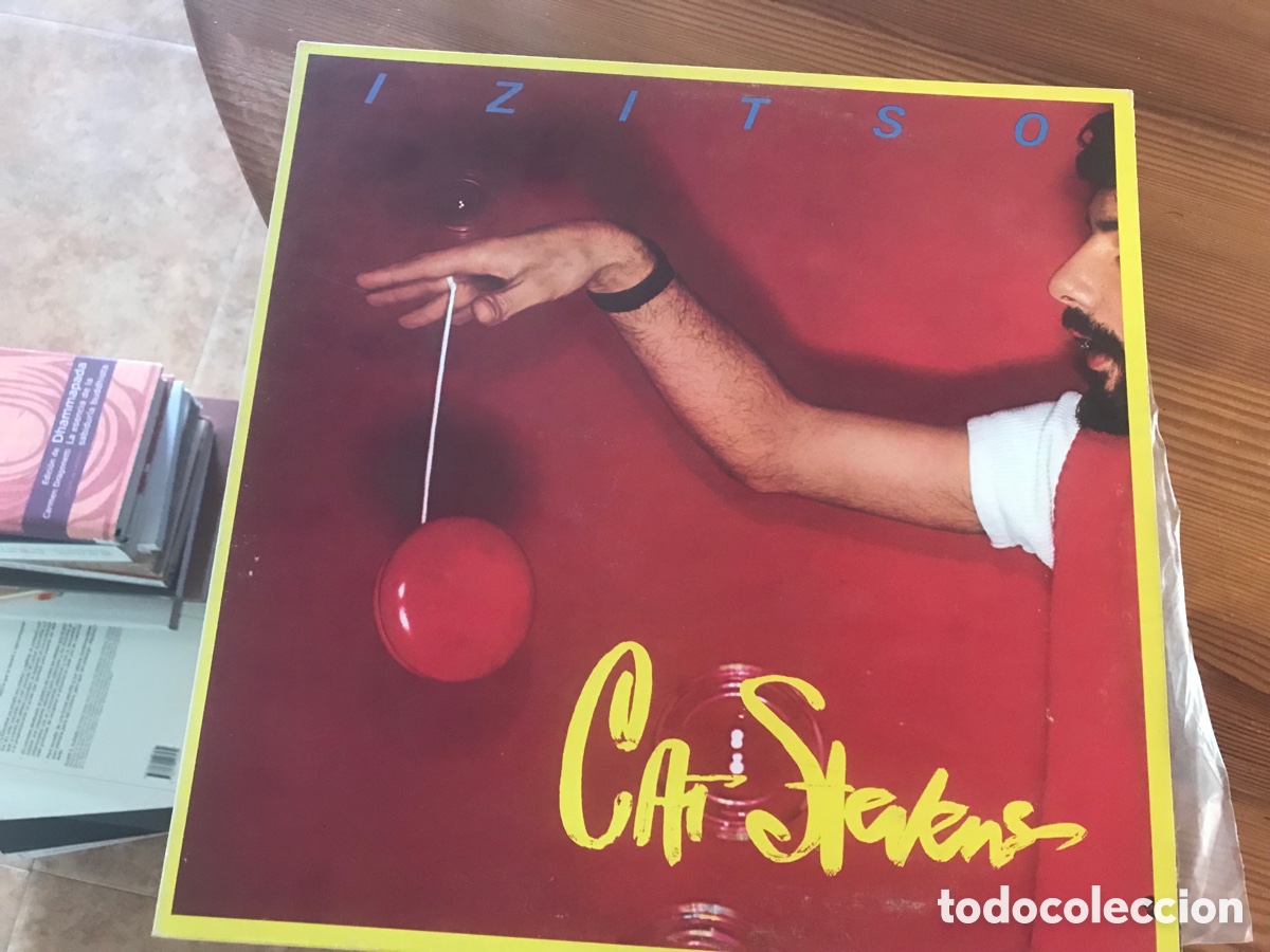 Discos de vinilo: Izitso. Cat Stevens. Portada abierta. Island - Foto 1
