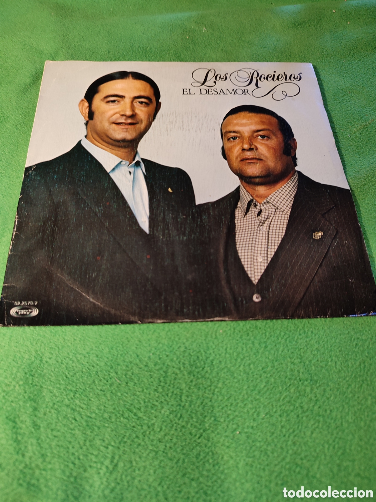 Discos de vinilo: Los Rocieros - El desamor Vinilo Single - Foto 1