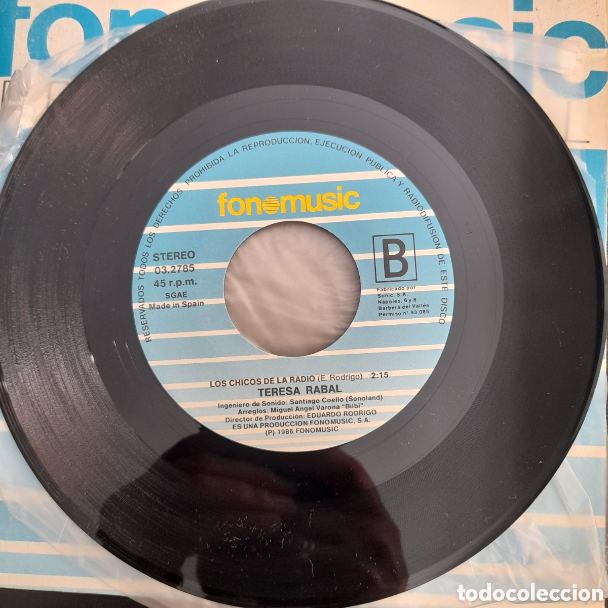 Discos de vinilo: Teresa Rabal &ndash; El Abecedario. Vinilo, 7&rdquo;, Single - Foto 4