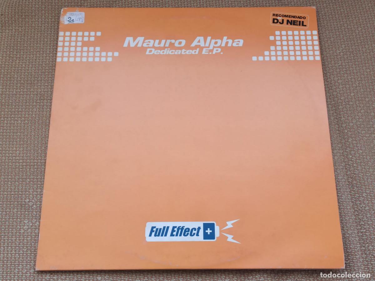 Discos de vinilo: Mauro Alpha &lrm;&ndash; Dedicated EP - Foto 1