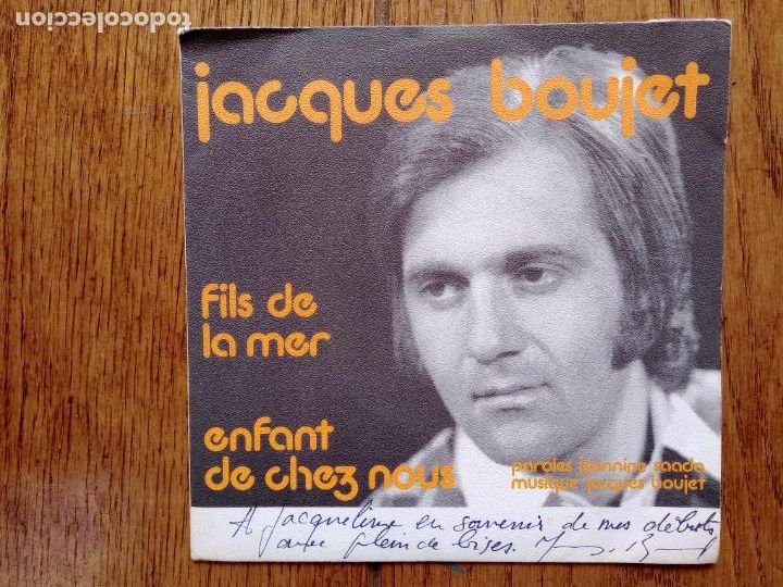 Disques de vinyle: Jacques Boujet - fils de mer + enfant de chez nous