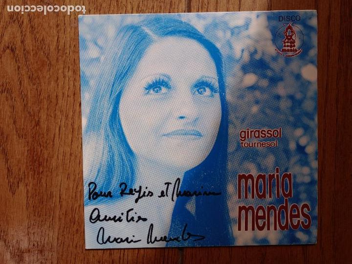 Discos de vinilo: Mar&iacute;a Mendes - girassol + Coimbra ( abril au Portugal)
